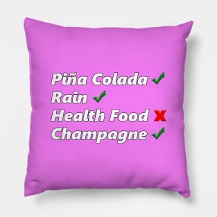 Piña Colada Song Pillow