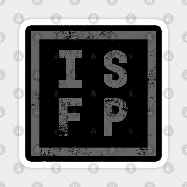 ISFP Introvert Personality Type Magnet by Commykaze