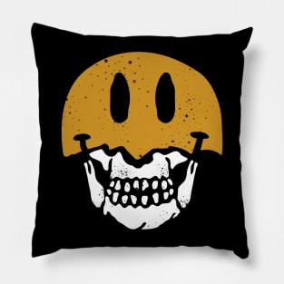 skeleton emoji emoticon Pillow