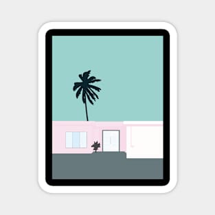 Retro Palm Springs Magnet