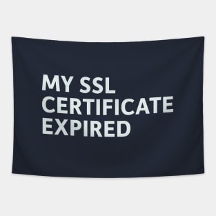 My SSL Certificate Expired Tapestry