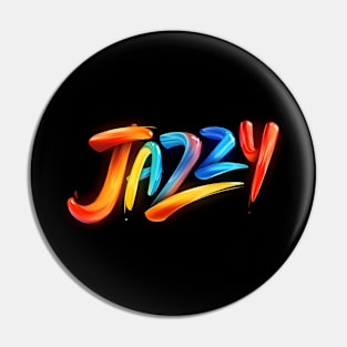 Jazzy Rainbow Pin