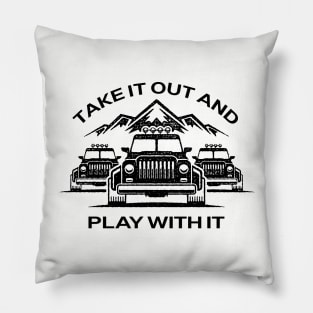 Jeep - Take It Out And Play With It Pillow