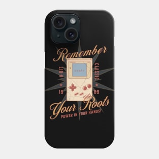 Remember Your Roots - Vintage Gamer Phone Case