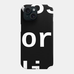 k8s or die <dark_mode> Phone Case