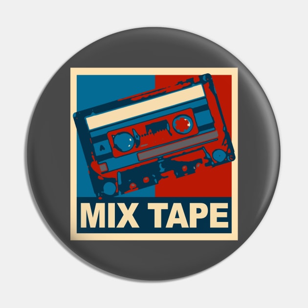 Mix Tape Pin by ModernPop