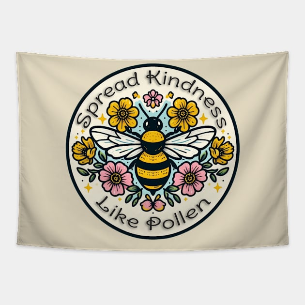 Spread Kindness Tapestry by WolfeTEES