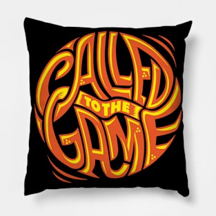 Called To The Game Colorful Basketball Pillow