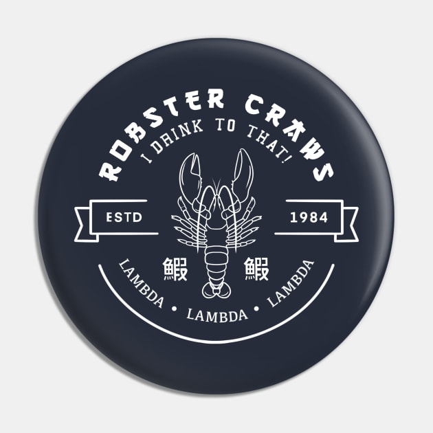 Robster craws Pin by Uglykidsophie