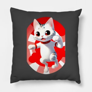 funny cat Pillow