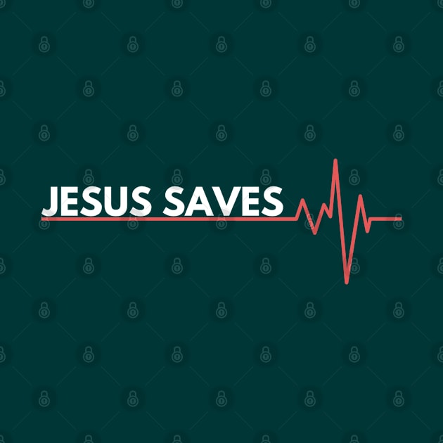 Jesus Saves by Happy - Design