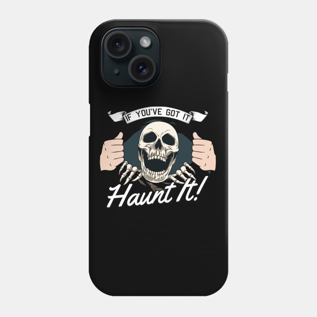 Halloween Costume Scary Skeleton Skull Face Horror Party Phone Case by melostore