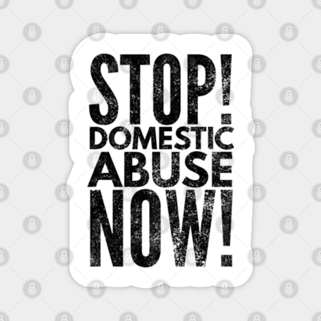 Stop Domestic Abuse Magnet by Worldengine