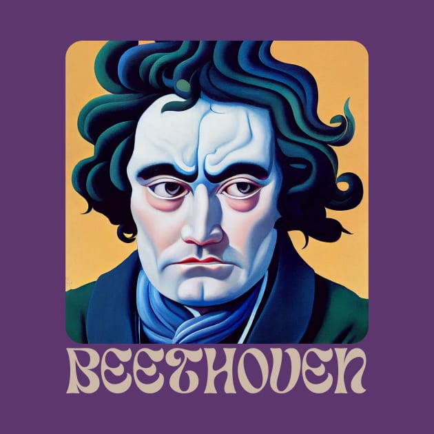 Ludwig van Beethoven Angry by Cryptilian