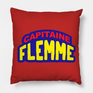 Capitaine flemme super héros Pillow