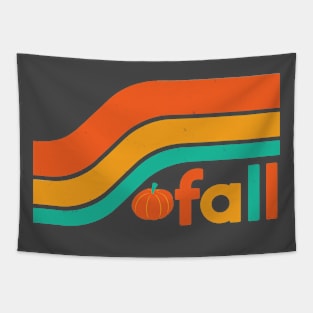 Retro Fall Vibes Tapestry