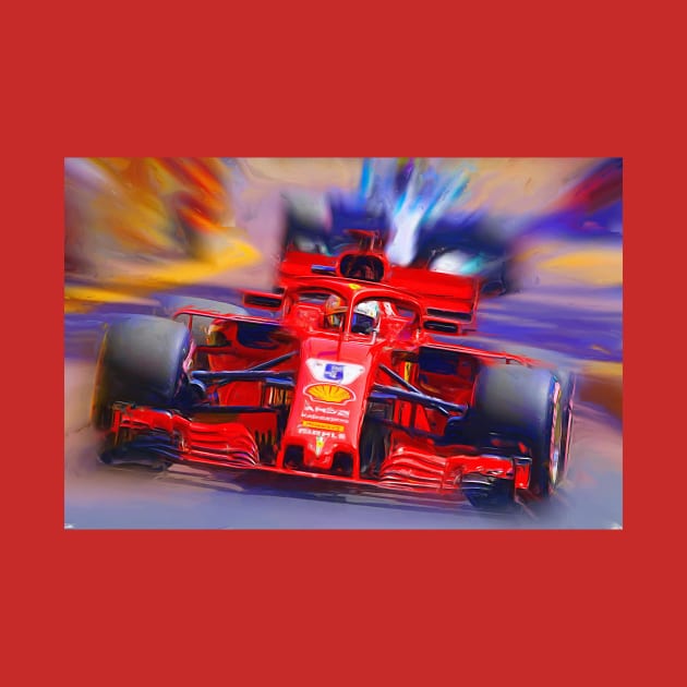 Vettel by DeVerviers