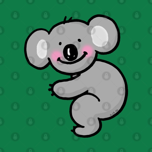 cute koala bear by cartoonygifts