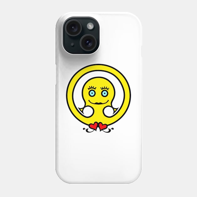 Happy Girl Phone Case by Happy Guy