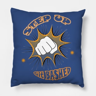 git BASHED flash KO design Pillow