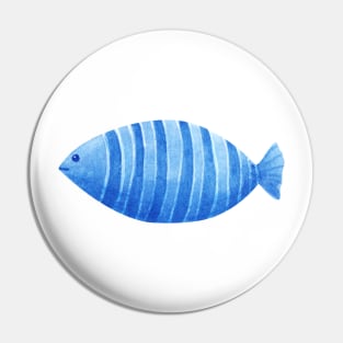 blue fish Pin