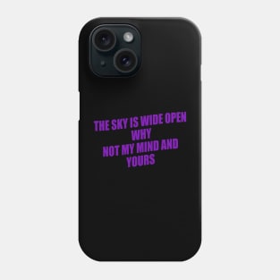 WATCHING THE SKY Phone Case
