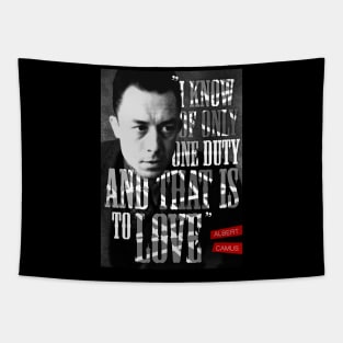 Albert Camus Quote Tapestry