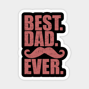 Best Dad Ever, Funny, Humor, Father's Day, World's Greatest Magnet