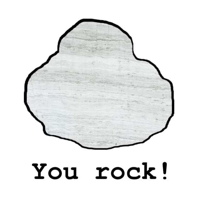 You Rock! Geological t-shirt design by Historicallymade