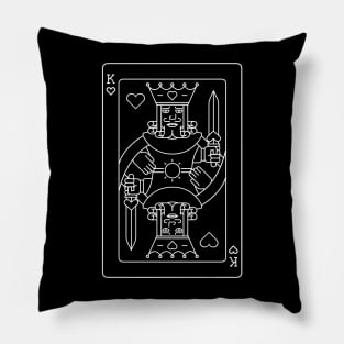 King of heart Pillow