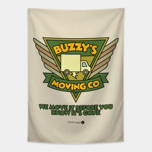 Buzzy's Moving Company Tapestry