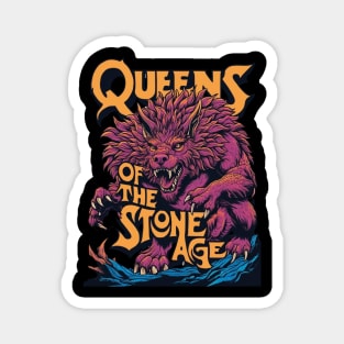 Queens of the Stone Age monster fanart Magnet