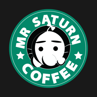 Mr. Saturn Coffee T-Shirt