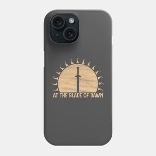 At the Blade of Dawn (Desert): Fantasy Design Phone Case