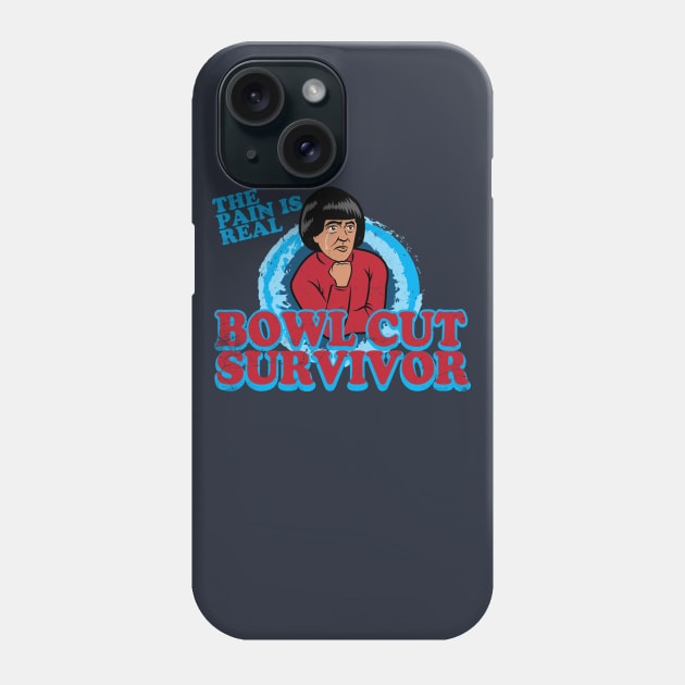 Bowl cuts are hair abuse Phone Case by Rockwelder