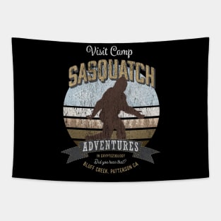 Visit Camp Sasquatch - Funny Big Foot TDesign Tapestry