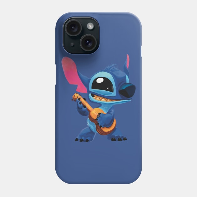 Stitch Phone Case by JoshNelsonArt