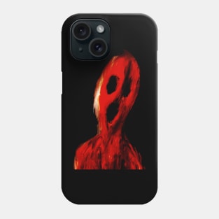 Red scream Phone Case