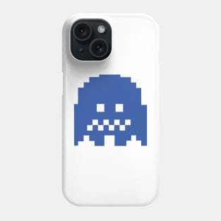 Pacman blue ghost Phone Case