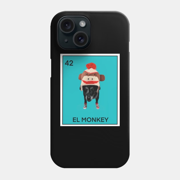 El Monkey Phone Case by KBILU_Art