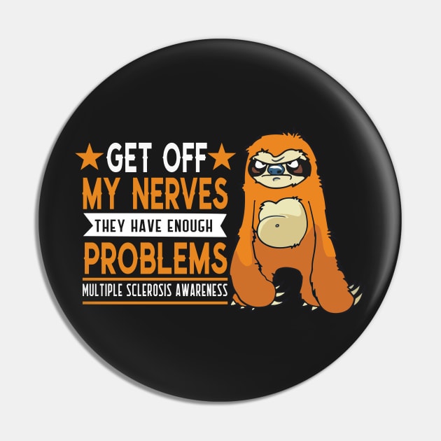 Multiple Sclerosis Awareness Pin by noilualen
