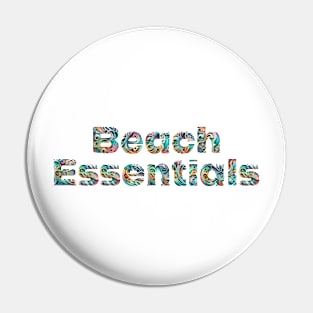 Beach Essentials Pin