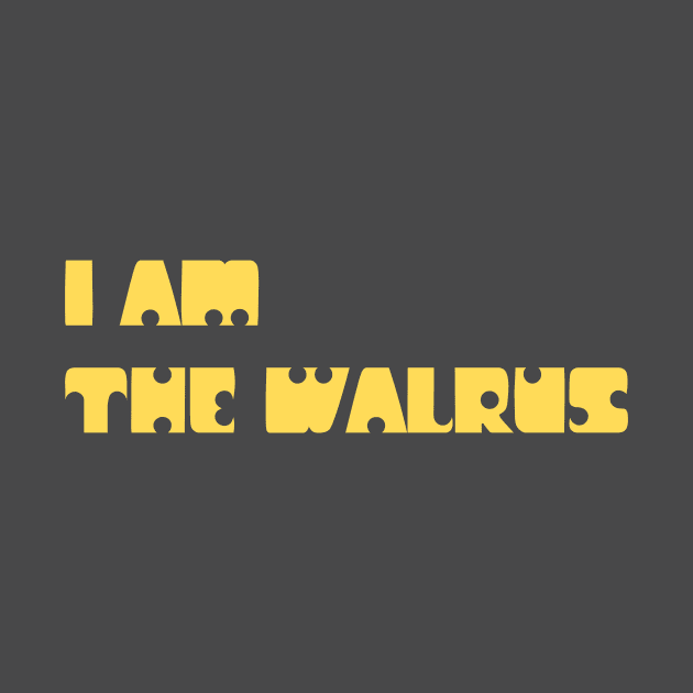 I Am The Walrus, mustard by Perezzzoso