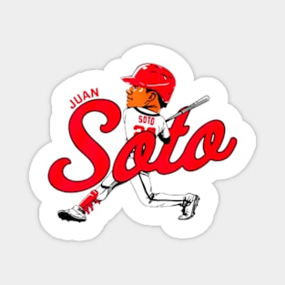 juan soto cartoon Magnet