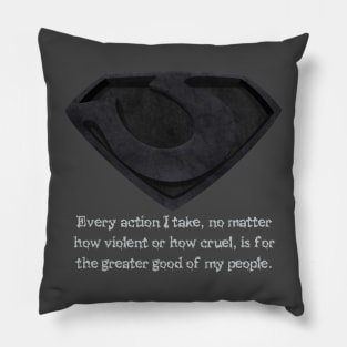 zod speech Pillow