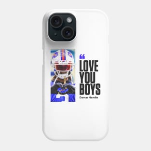 LOVE YOU BOYS DAMAR Phone Case