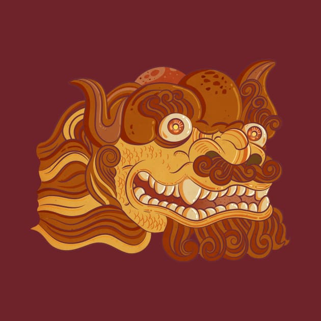 Shi-Shi Lion by Moe Tees