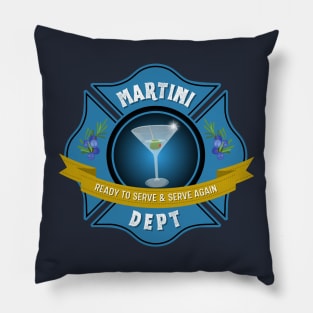 Martini Department Pillow