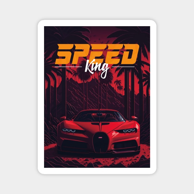 Speed King Magnet by By_Russso