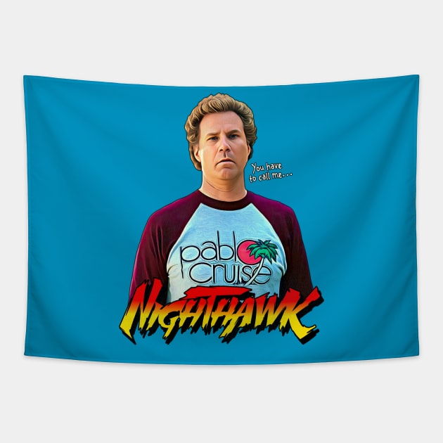 Step Brothers // Call Me Nighthawk Tapestry by darklordpug